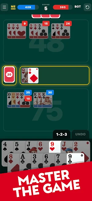 Rummy 500 Classic Screenshot 2
