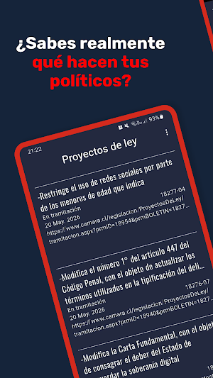 CongresoCl Screenshot 0