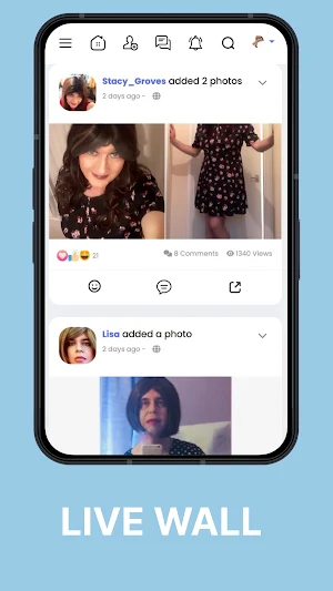 CrossDressing Social Network Screenshot 0