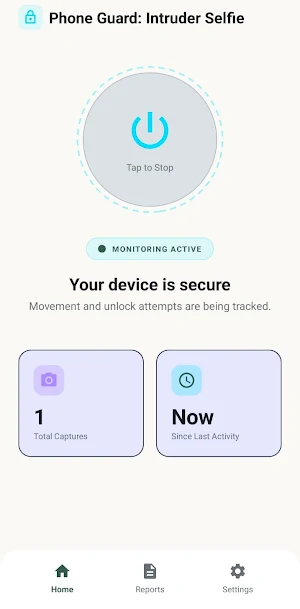 Phone Guard: Intruder Selfie Screenshot 1