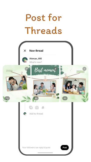 Carousel Posts - Threads Posts Screenshot 3