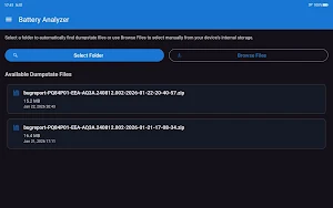 BatteryAnalyzer Screenshot 2
