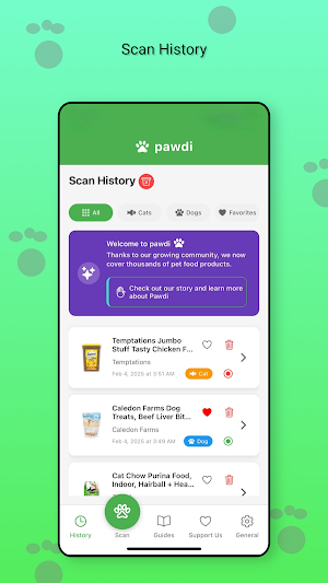 Pawdi - Pet Food Scanner Screenshot 2