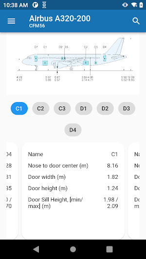 AircraftData - Technical specs Screenshot 1