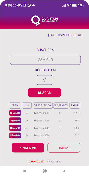 QTM-DISPONIBILIDAD Screenshot 2