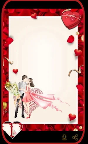 happy valentine dayphoto frame Screenshot 0