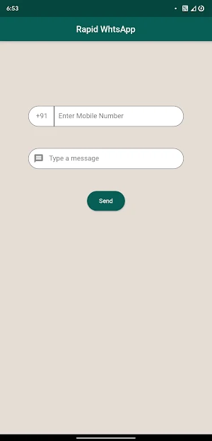 Rapid WhtsApp -Send Messages w Screenshot 0