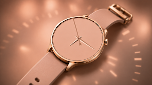 Minimal Rose Analog Watch Face Screenshot 2