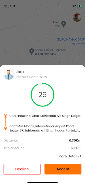 ReadyTaxi Driver Screenshot 1