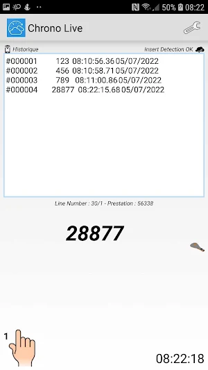 Chrono Live Screenshot 3
