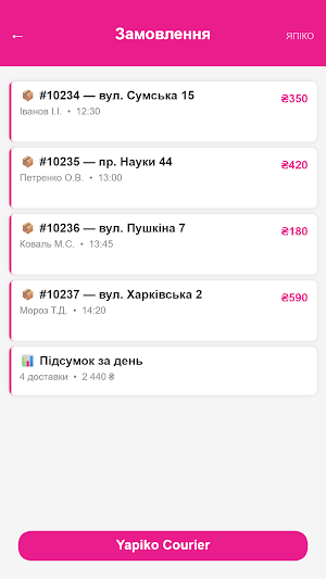 YC - робочий застосунок Screenshot 0