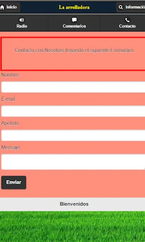 Radio La arrolladora FM Screenshot 3