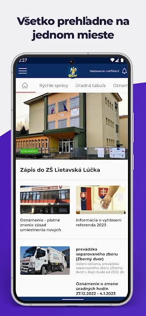 Obec Porúbka Screenshot 0