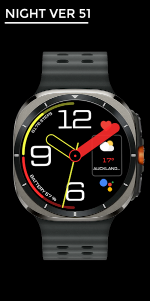 Night ver 51 - watch face Screenshot 0