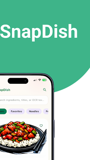 SnapDish - recipe library Screenshot 1