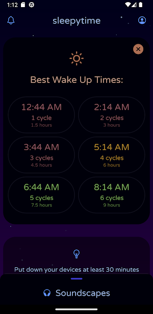 sleepytime Screenshot 1