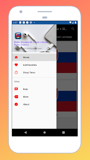 Radio Slovakia + FM Radio SK Screenshot 1
