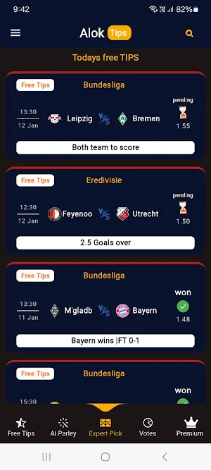 AlokTips Win Win Predictions Screenshot 1