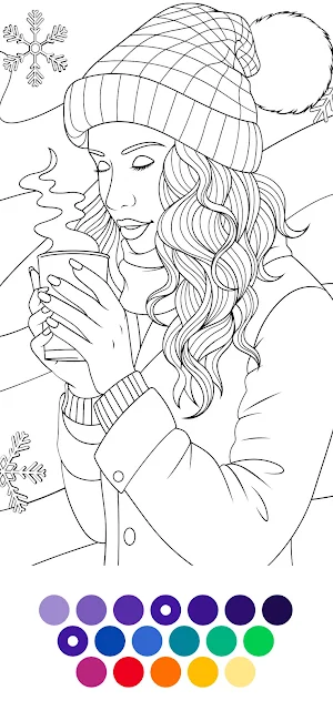 Christmas Coloring Book Screenshot 3