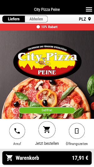 City Pizza Peine Screenshot 0