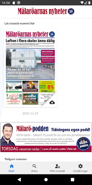 Mälaröarnas nyheter Screenshot 0