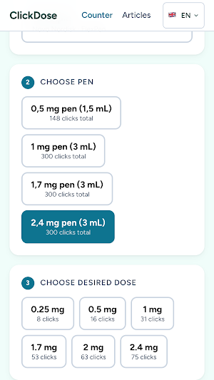 ClickDose Screenshot 1