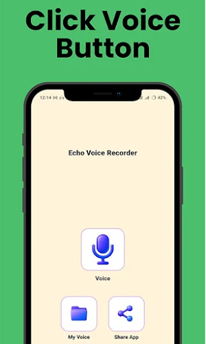 Echo Voice Recorder Screenshot 1