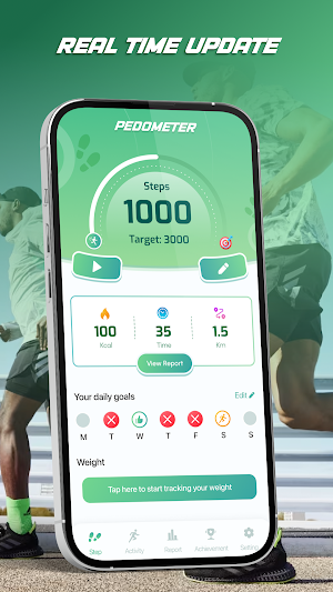 StepGo Pedometer: Step Counter Screenshot 1