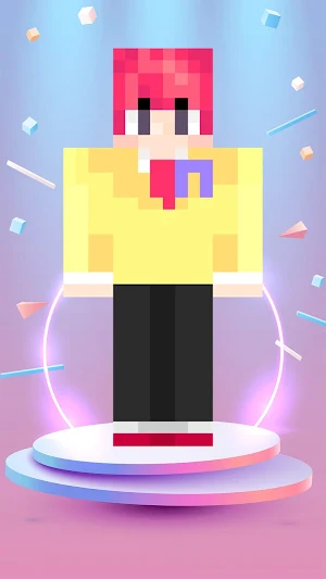 Oops Hiha Skin for Minecraft Screenshot 3