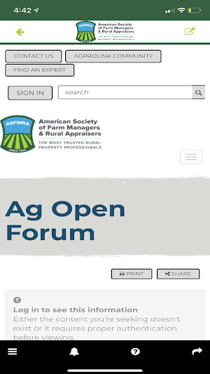 ASFMRA Mobile Screenshot 2