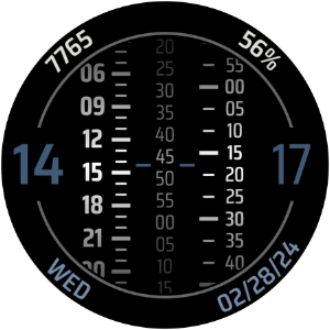 Carpe Diem Wear OS watchface Screenshot 3