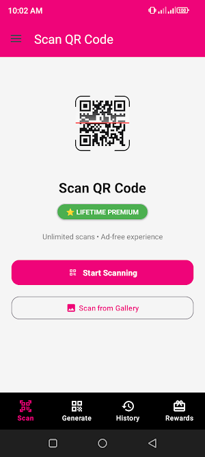 QR Scanner & Generator - 2026 Screenshot 1
