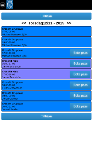 CROSSFIT PARTILLE Screenshot 1