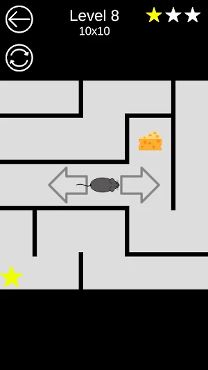 Maze Riddle, Mouse finds cheese Screenshot 0