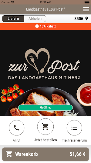 Landgasthaus „Zur Post“ Screenshot 0