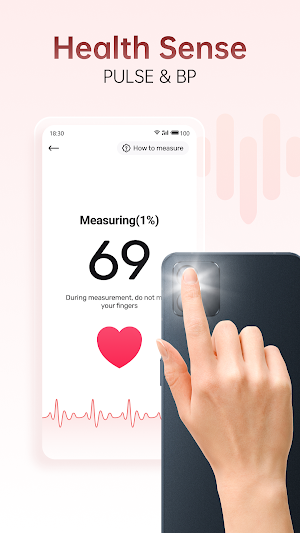 Health Sense: Pulse & BP Screenshot 0