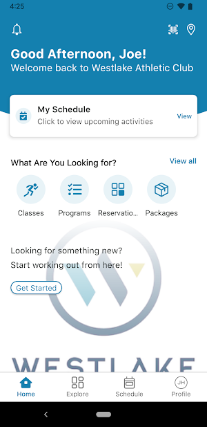 Westlake Athletic Club App Screenshot 0