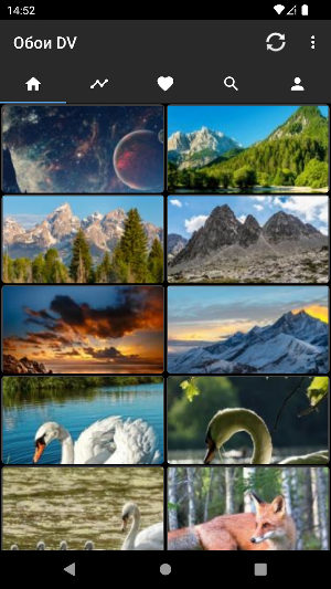Wallpaper app Screenshot 0