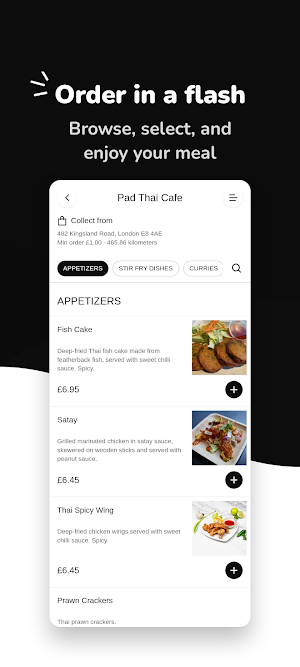 pad thai cafe Screenshot 0