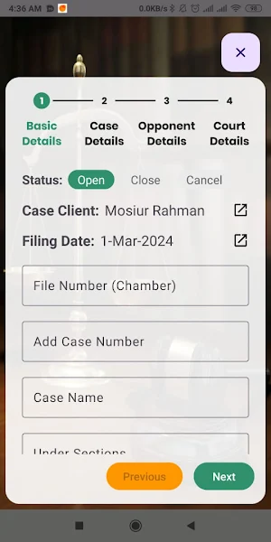 MBC Lawyers Diary Screenshot 2