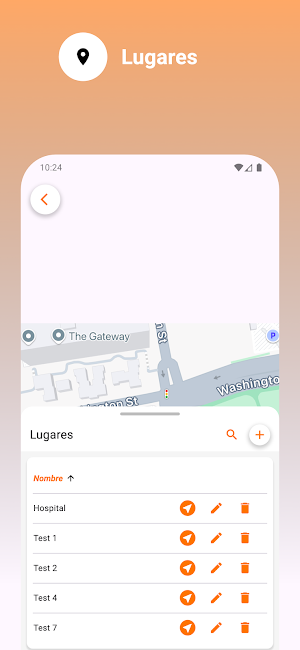 Tracking Reacción GPS Screenshot 2