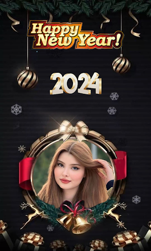 Happy New Year Photo Frame Screenshot 1