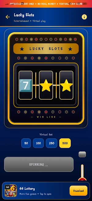 66 lottery Screenshot 1