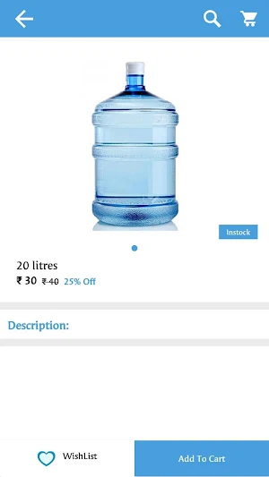 Erode Water Can Supply Screenshot 2