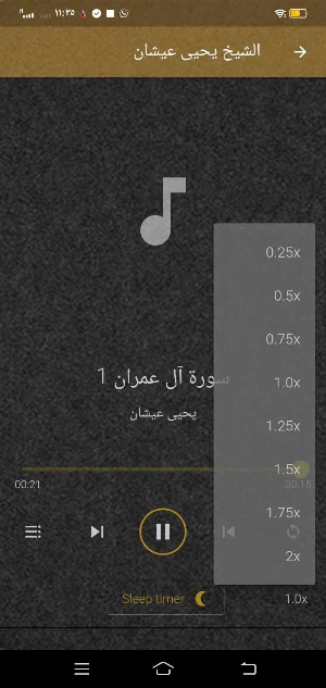 الشيخ يحيى عيشان قران بدون نت Screenshot 0