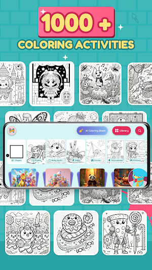 Color Ovo: AI Kids Coloring! Screenshot 1