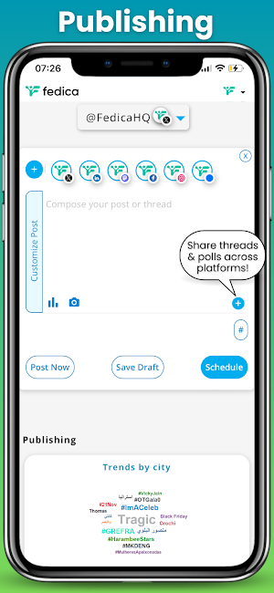 Fedica: Social Media Growth Screenshot 1