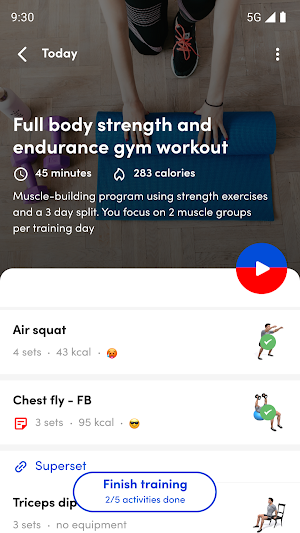 THE FITNESS CLUB Screenshot 2