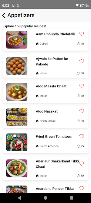 Home Cook Diary Screenshot 2