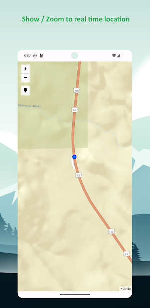 Guadalupe Mountain Offline Map Screenshot 3